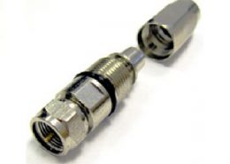 F连接器定制公头锁接线材