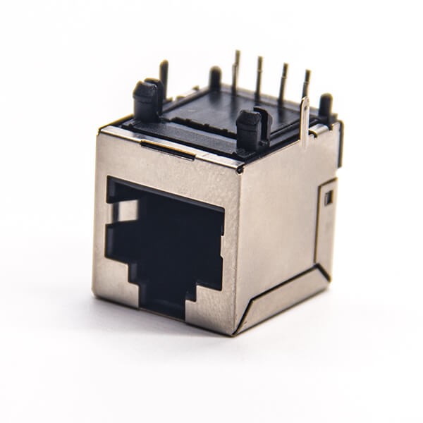 EB-500-7122_1 rj45接口直式母座DIP式接PCB板带屏蔽插座8p8c