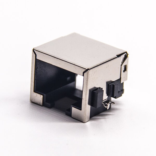 EB-500-7129_1 沉板rj45弯式母头SMT接PCB板不带灯