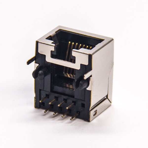 EB-500-7158_3 rj45屏蔽网络插座单端口以太网模块化连接器