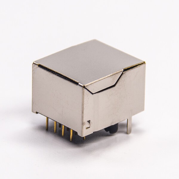 EB-500-7158_4 rj45屏蔽网络插座单端口以太网模块化连接器